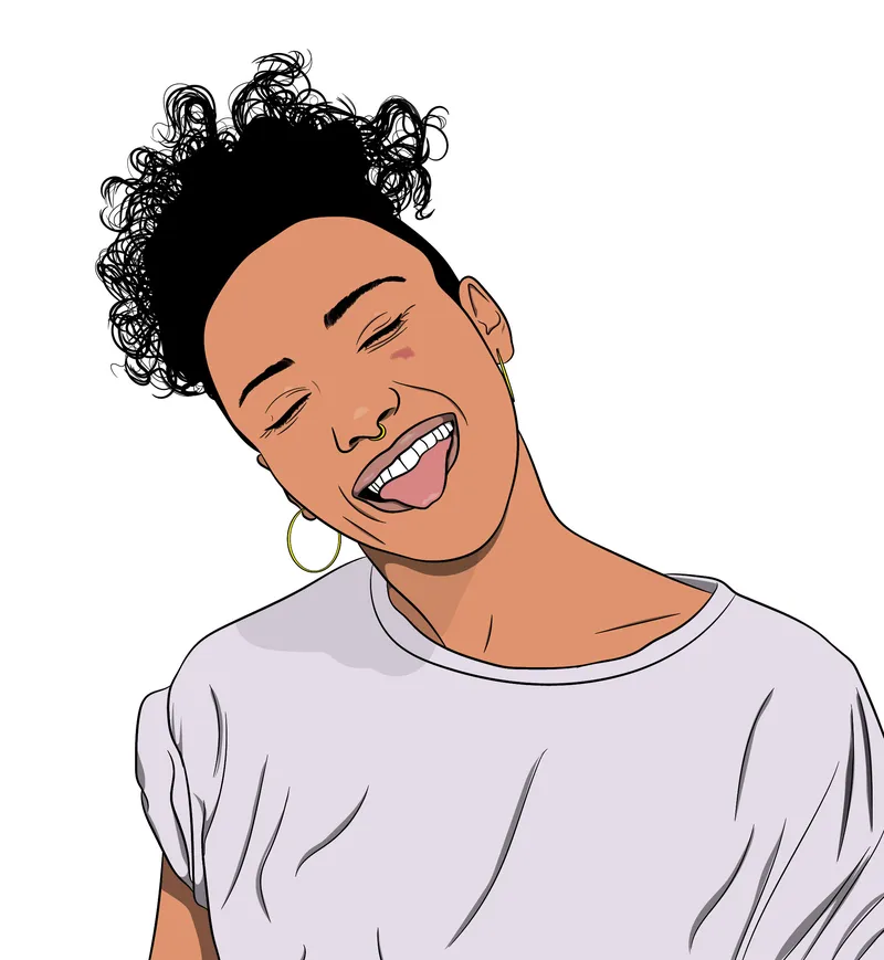 cartoon drawing of yourself