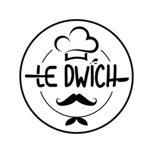 Logo design featuring delicious food items