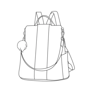 Outline drawing of a cads for a customer work